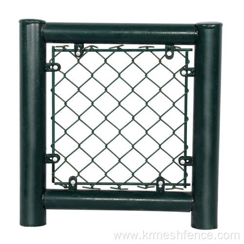 zinc coated temporary 8 chain link fence panel